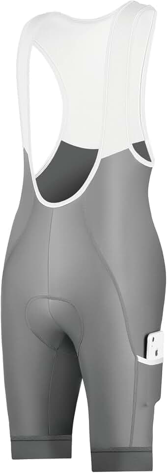 CEROTIPOLAR Herren Radhose Bib Shorts mit Langstrecken-Polster – Atmungsaktiv, Schnelltrocknend, UPF50+ Sonnenschutz