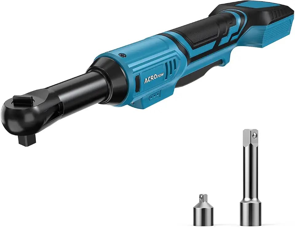 ACROPOW 3/8" Cordless Ratchet Wrench, For Ma-kita 18V Battery