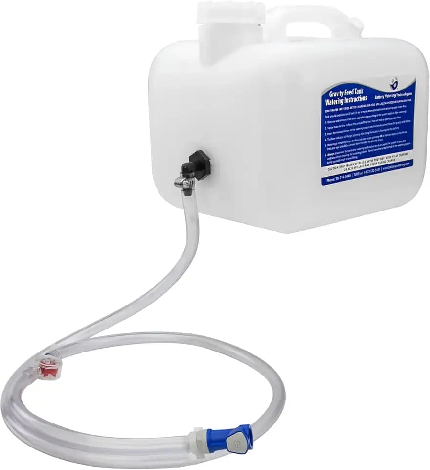 NT2212GF Gravity Feed Tank (2.5 Gallon) with Blue Connector (09FBLU1)