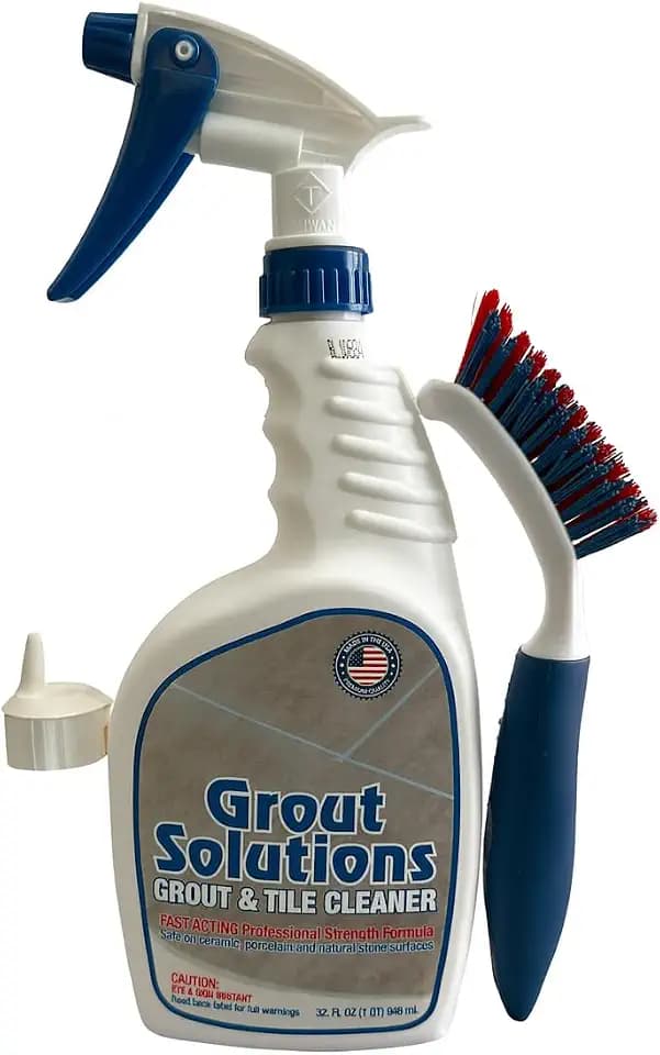 Professional-Grade Grout Cleaner for Tile, Ceramic, Porcelain & Marble – Acid-Free Formula for Safe, Deep Cleaning and Stain Removal