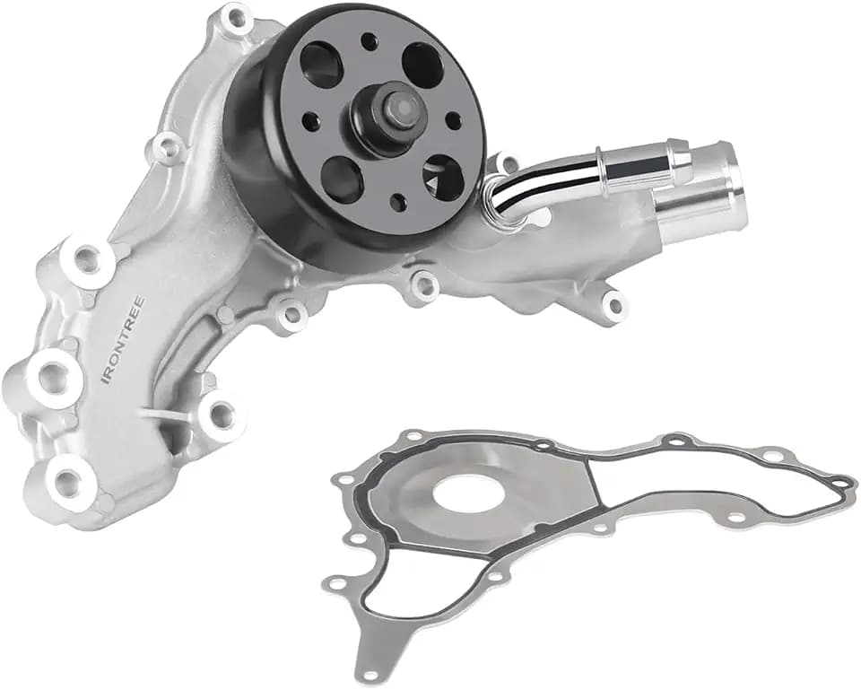 IRONTREE 120-4000 Professional Water Pump Kit with Metal Gasket Compatible with 2016-2023 Jeep Grand Cherokee Grand Cherokee L WK, Dodge Durango, 3.6L V6 Engine, OE Replacement # 44039 68311108AA