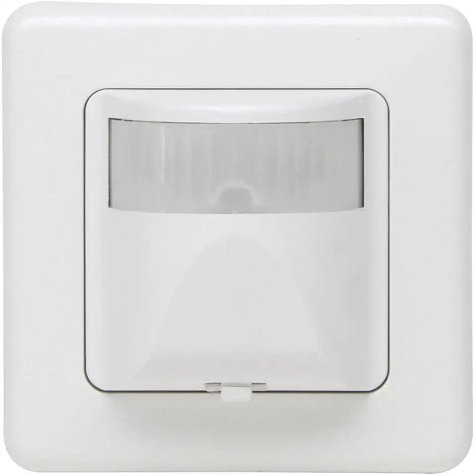 Kopp INFRAcontrol R 180° (Europa), Infrarot-Bewegungsschalter, 3-Draht, für ohmsche/induktive Last 1.000W, inkl. Abdeckrahmen, 808413010