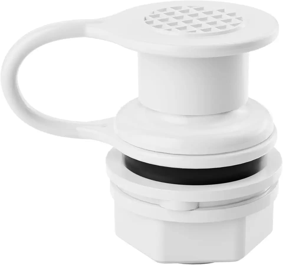 Triple-Snap Drain Plug for Coolers, Compatible with Igloo 25-70 Qt Ice Chests, Replacement Cooler Drain Plug Parts
