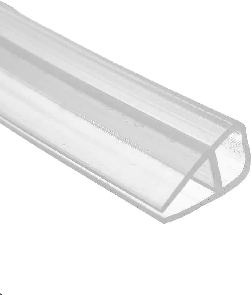 200cm U Shape Duschtür Dichtung Duschdichtung Wasserabweiser Dusche Glastür für 8mm Glasdicke