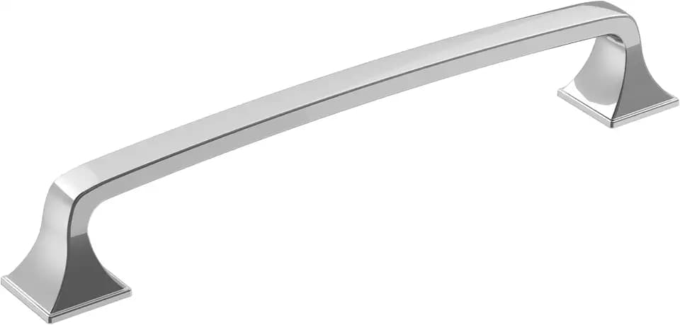 Amerock 10 Pack 6-5/16" Ville Polished Chrome Drawer Pull
