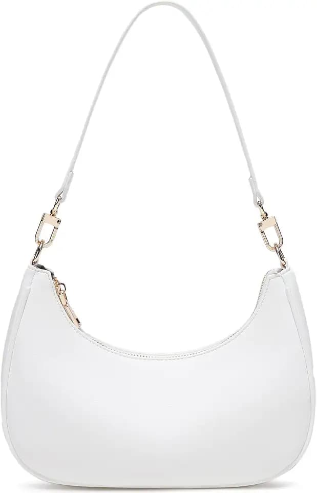 Women's Shoulder Bags Cute Hobo Purses Vintage Handbags with Zipper Lightweight Underarm for Dating Shopping Gift
