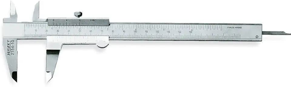 HAZET Präzisions-Messschieber 2154-10, Tiefenmess-Stab, Länge 234 mm