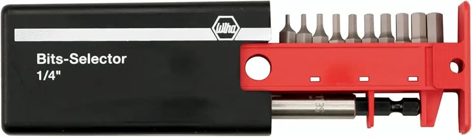 Wiha 79246 Bit-Auswahl mit Sechskant-Zoll-Bits