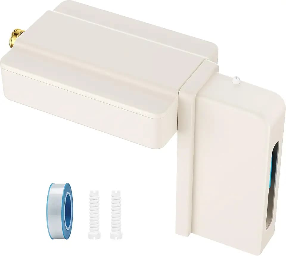 Automatic Pool Filler, Water Leveler for Pools/Spas/Ponds, Gray White