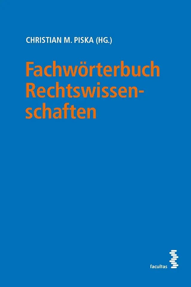 Fachwörterbuch Rechtswissenschaften
