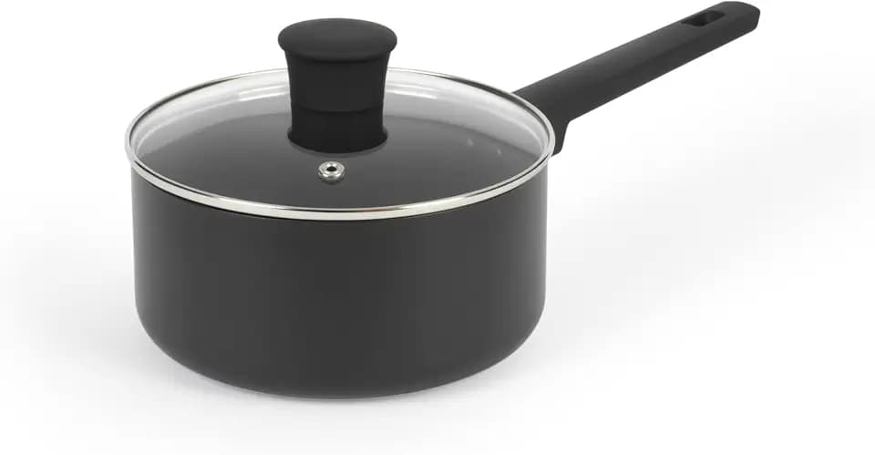 Russell Hobbs RH02840EU7 Shield 18 cm Kochtopf – Antihaftbeschichtung 10x robuster, leicht zu reinigender Kochtopf, Auflaufpfanne, induktionsgeeignet, Utensiliensicher aus Metall, kühler Griff