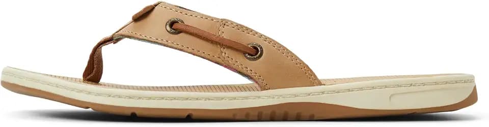 Sperry Women's Seafish Leather Flip Flop Sandal