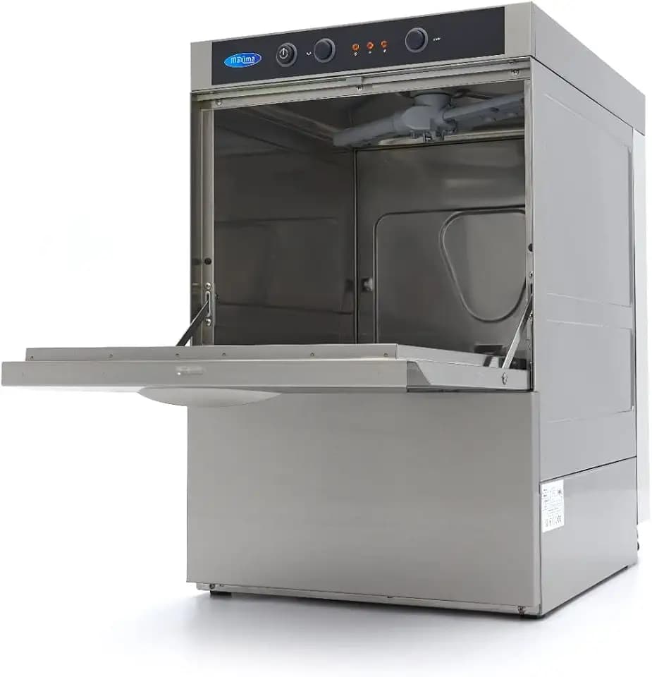 Maxima Gastro Geschirrspüler-Unterbau - 40 x 40 cm - mit Spülenhilfepumpe - 230 V