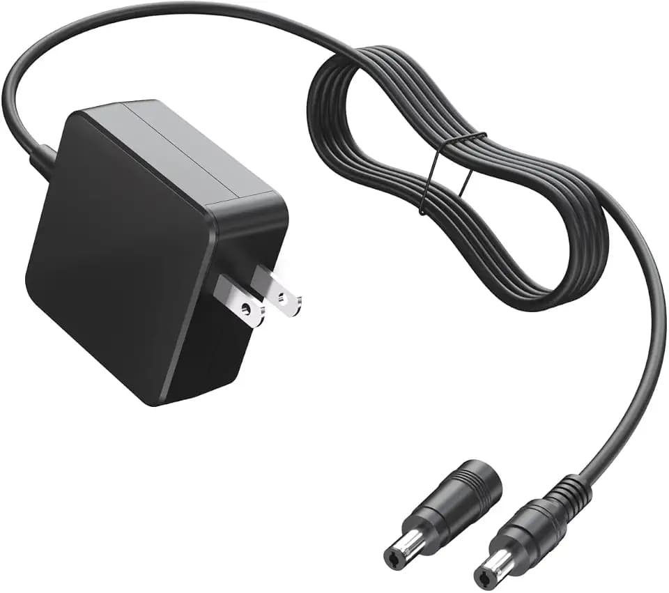 Superer 12V 2A Power Supply Universal AC Adapter 5.5x2.1 & 2.5mm Wall Plug