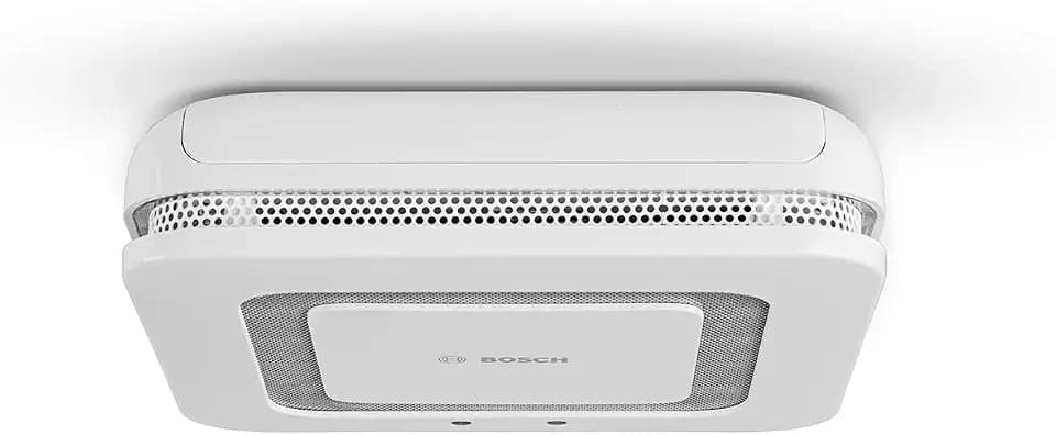 Bosch Smart Home Rauchmelder Twinguard mit Luftqualitätsmessung und App-Funktion, kompatibel mit Apple Homekit