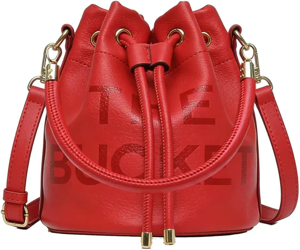Bucket Bags and Purses For Women Small Drawstring Handbags Hobo Purse