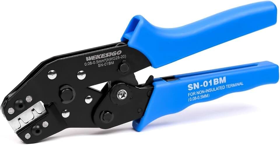 SN-01BM Ratchet Crimper AWG28-20 0.08-0.5mm ² for XH2.54/3.96,PH2.0,PX,JST,Molex Terminal