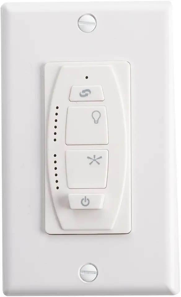 Kichler 6-Speed DC Ceiling Fan Wall Control, White
