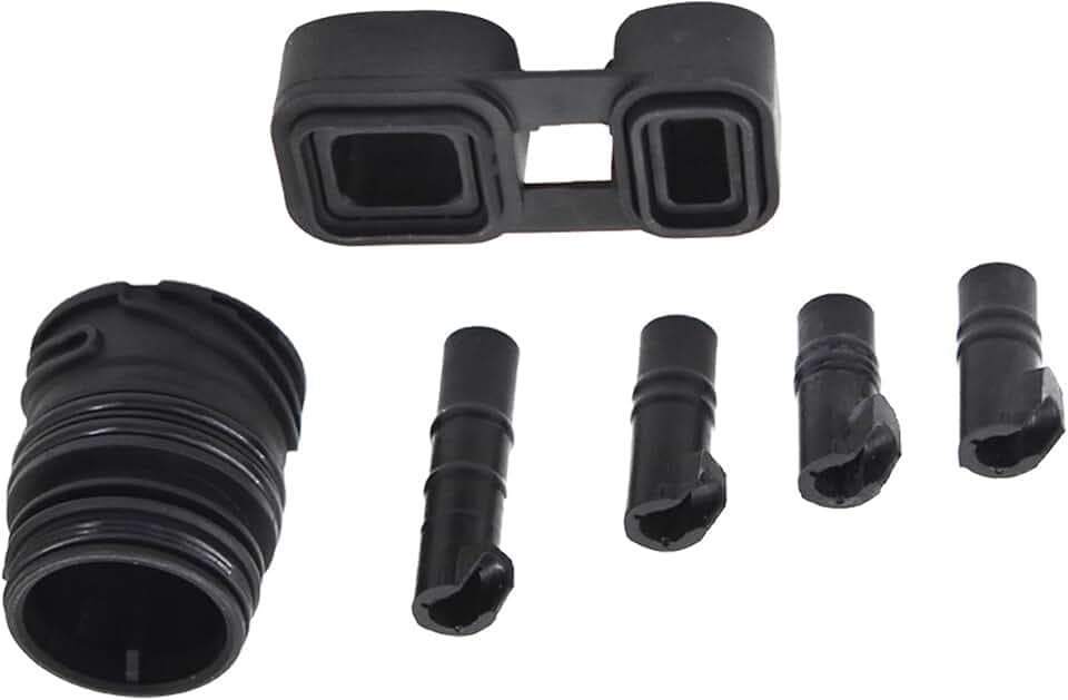 marddpair 6Pcs ZF6HP19 6HP21 Valve Body to Case Sleeve Seal Kit Replacement for BMW 24347588759 24347588725 24107536339 24107536340 24107536341
