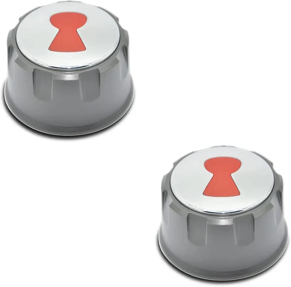 Grill Control Knobs 69892, Gas Control Knobs Replacement for Weber E-Spirit 200 Series with Front-Mounted Control Burner (2 Pcs)