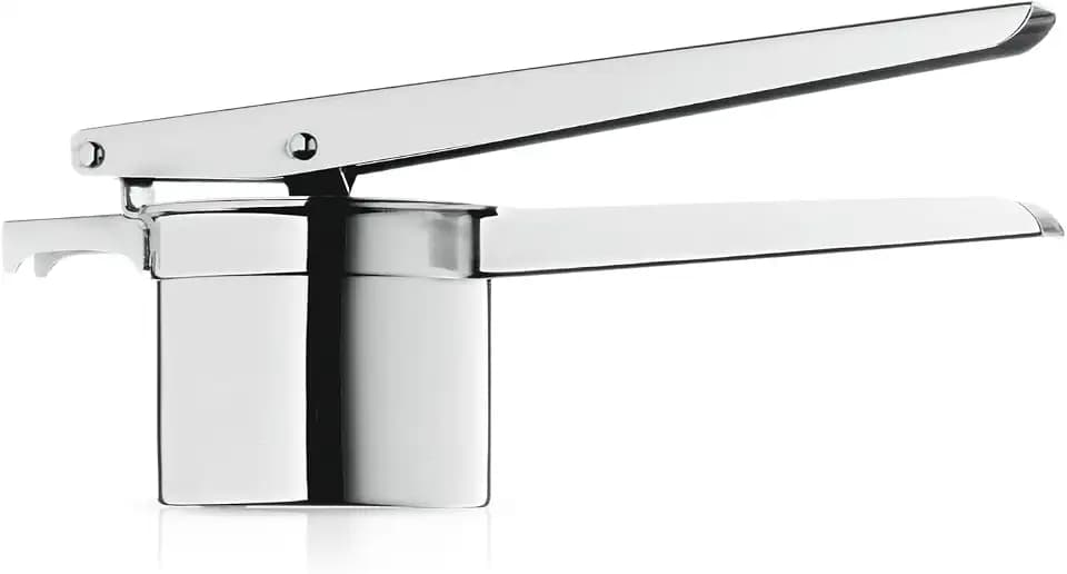 WMF Gourmet Multipresse 26,5 cm, Kartoffelpresse Edelstahl, Cromargan Edelstahl Rostfrei 18/10 poliert, für Kartoffelpürret, Spaghettieis, spülmaschinenfest, pflegeleicht, geschmacksneutral