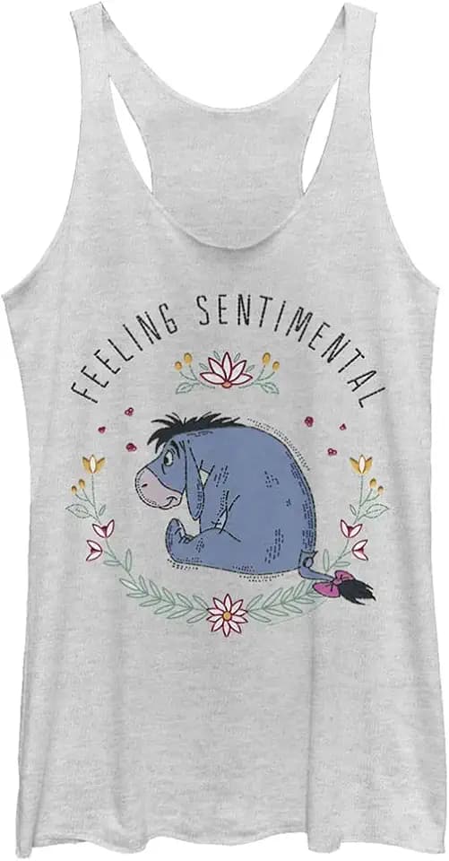 Disney Women's Eeyore Flowers