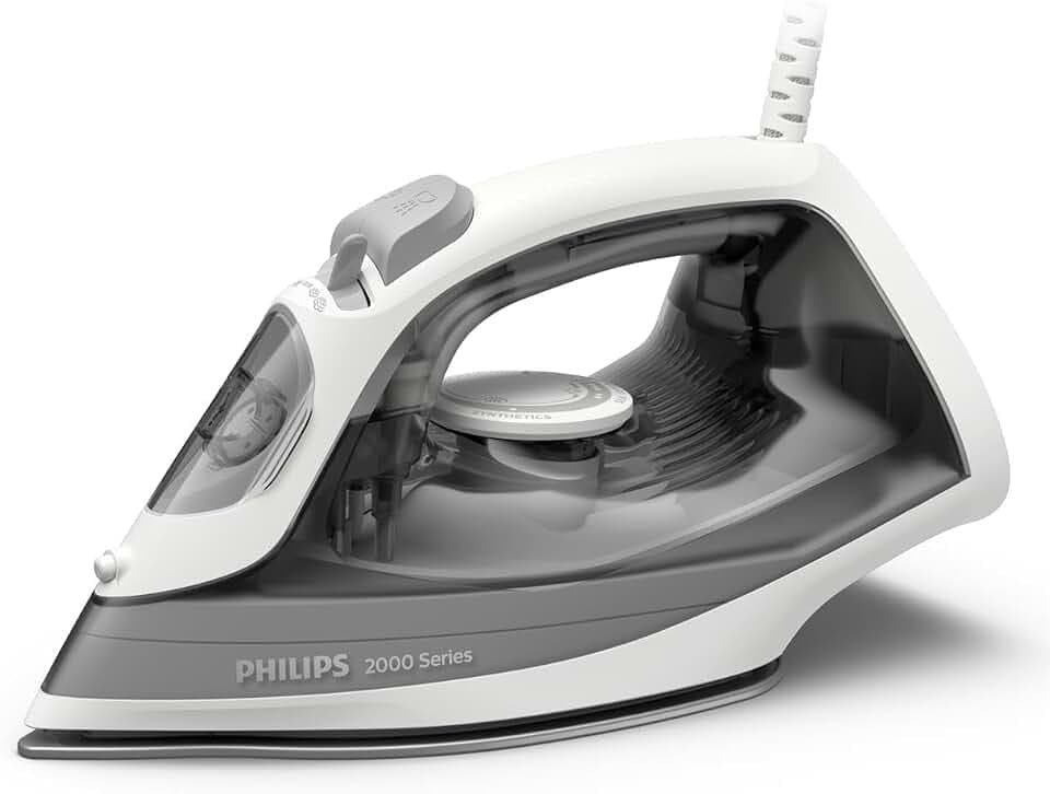 Philips Dampfbügeleisen 2000 Serie, Grau, 2000 W