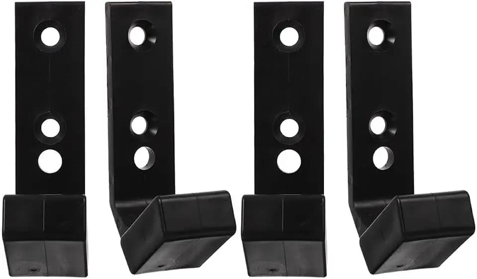 DECHOUS 4 Stück J-Haken Für Squat/Power-Rack Robuster Langhantel-Rack-Halter Fitness-Ausrüstung Rack-Aufsätze