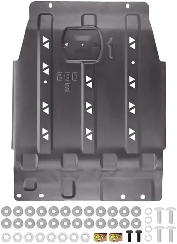 Transmission Skid Plate Compatible with 2015-2022 Ford F150 4WD