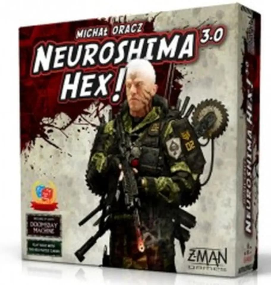 Z-Man Games ZMG79000 - Neuroshima Hex 3.0, Englisch, Brettspiel