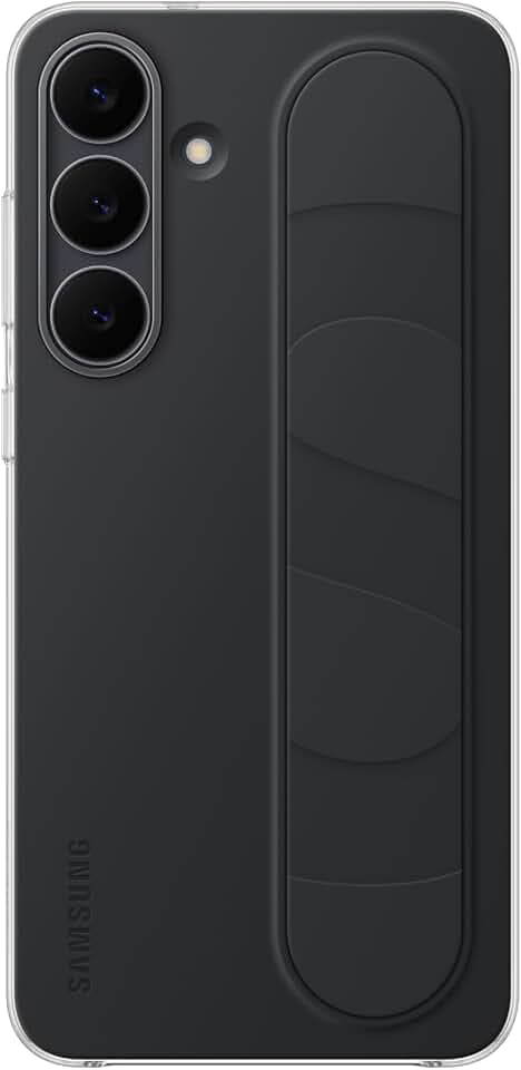 Samsung Standing Grip Case EF-GS731 für Galaxy S25 FE, Smartphone-Cover, Handy-Hülle, Fingerhalterung, Schlankes Design, Black