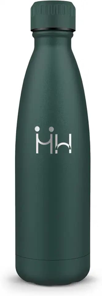 Trinkflasche Edelstahl Kinder 500ML, BPA-frei, Wasserflasche, Auslaufsichere Isolierflasche Doppelwandig, Thermosflasche, Trinkflasche Kohlensäure Geeignet, Flasche für Fitness, Schule, Kinder
