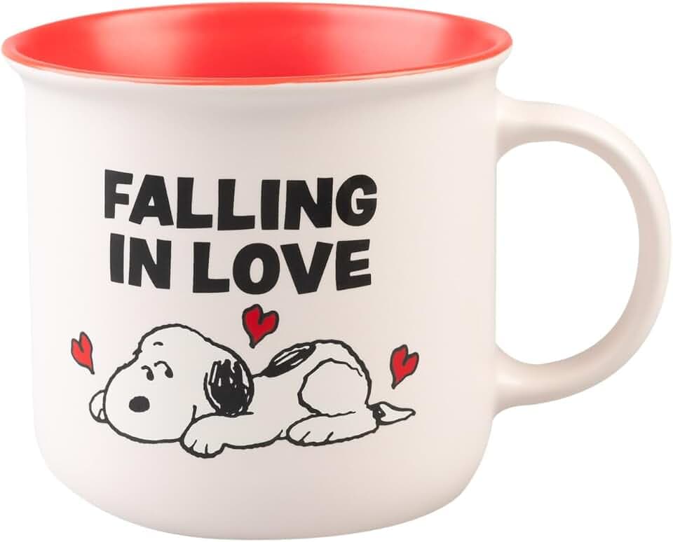Grupo Erik Peanuts Snoopy Love Season Premium Tasse Kaffeebecher