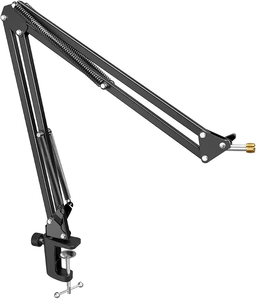 FIFINE CS1 Scissor Microphone Boom Arm Stand for Gaming Recording