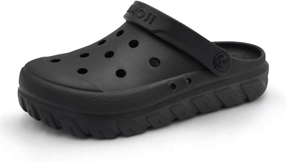 Amoji Unisex Garden Clogs Gardening Slip On Shoes CL212