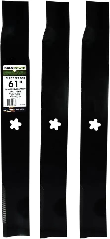 MaxPower 561746B USA MADE 3 Blade Set
