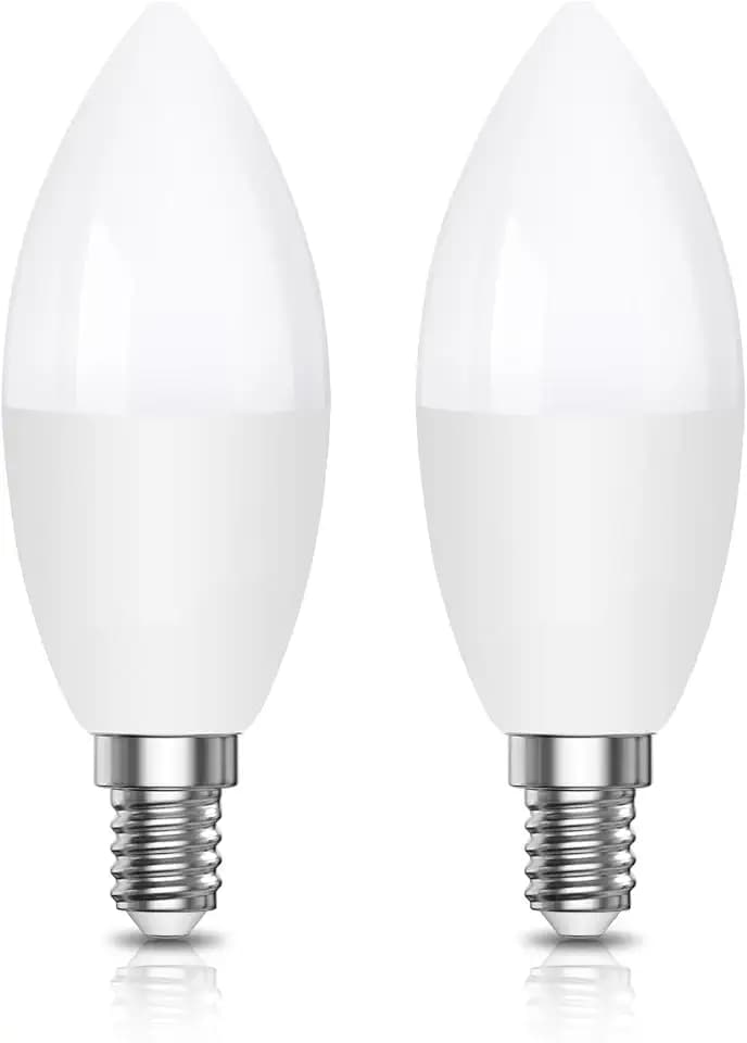 Klarlight LED Dämmerungslicht Sensor Glühbirne 5W E14 450lm Auto Ein Aus Glühbirne für Innen Außen Hof Veranda Garage Garten Warmweiß 2700K Packung mit 2