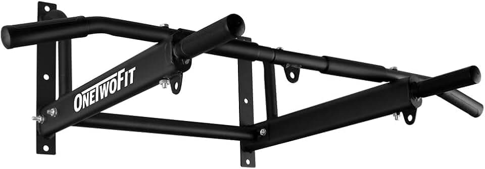 ONETWOFIT Klimmzugstange zur Wandmontage Pull Up Bar OT103 Gewicht: 200KG