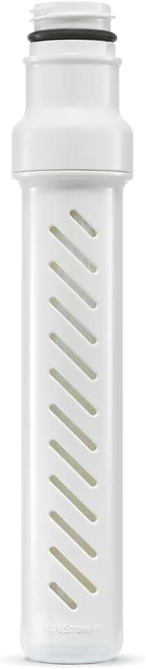 LifeStraw Go Series Water Bottle Filter Replacement, White, 1PK