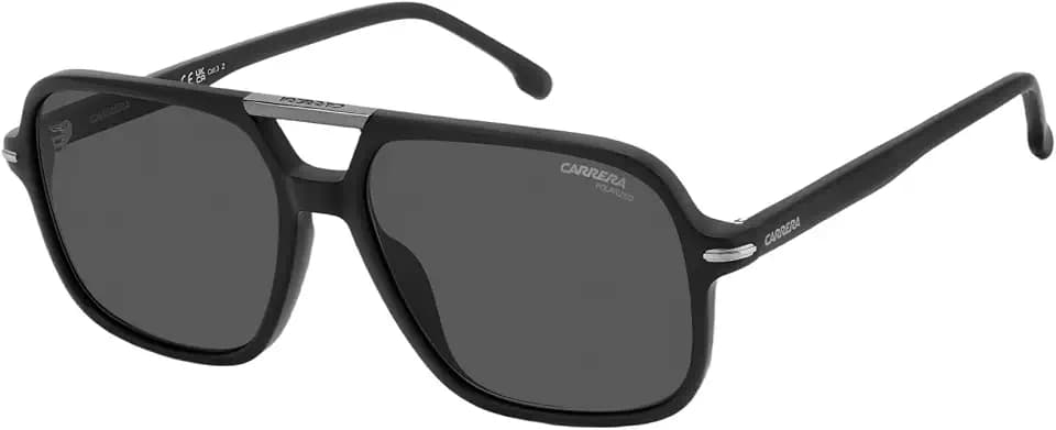 Carrera 350/S MATTE BLACK DARK RUTHENIUM/GREY 58/16/145 men Sunglasses