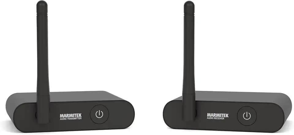 Marmitek Subwoofer Anywhere 640 - Funk Subwoofer Set für kabellosen Bass
