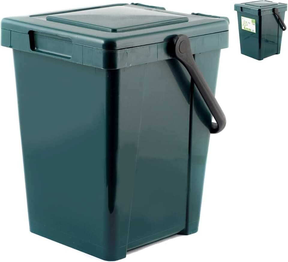 Home Nassbehälter Minmax + 25 Liter Grüner Müll, Material, Multicolor