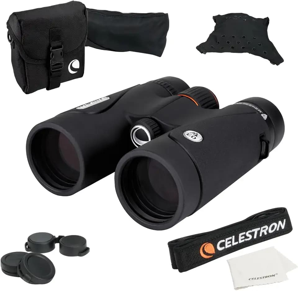 Celestron TrailSeeker ED 8x42 Binoculars for Birding & Nature – ED Glass