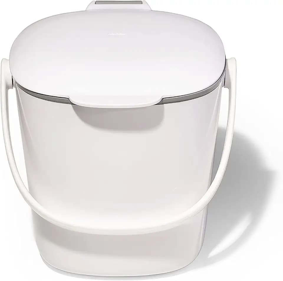 OXO Good Grips Komposteimer weiß, 2,8 L