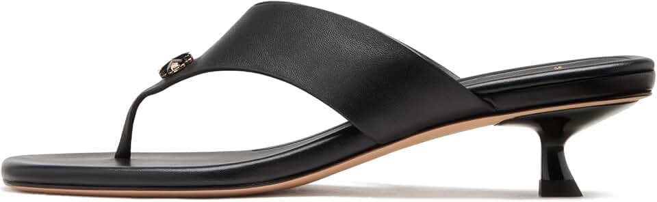 kate spade new york Women's Spade Flower Kitten Heel Sandals