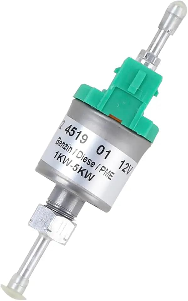 Diesel Heater Fuel Pump ，Quieter, 12V Fuel Metering Pump Heater Fuel Pump22451901 Compatible with Eberspacher Airtronic D2 D4, Parking Heater Replacement Part for All Diesel Heaters