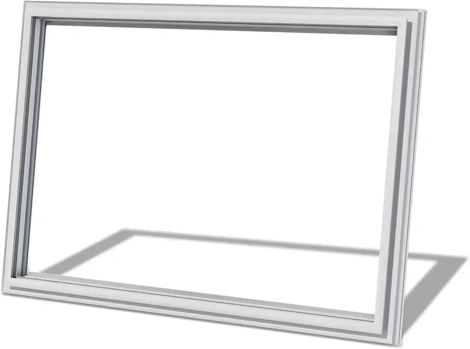 Upgraded 28.66"x18.11" 242193209 Refrigerator Freezer Door Gasket Replacement Compatible with frigidaire kenmore crosley fridge Seal Refrigerator Gasket PS9493821 AP5807083 EAP9493821 3513465 Gray