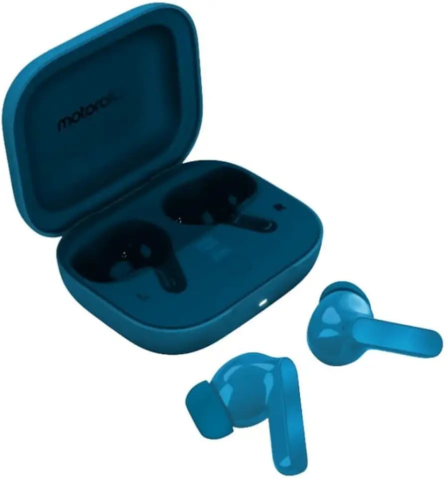 Motorola Moto Buds Bass Headset True Wireless Stereo (TWS) In-Ear-Anrufe/Musik Bluetooth Blau