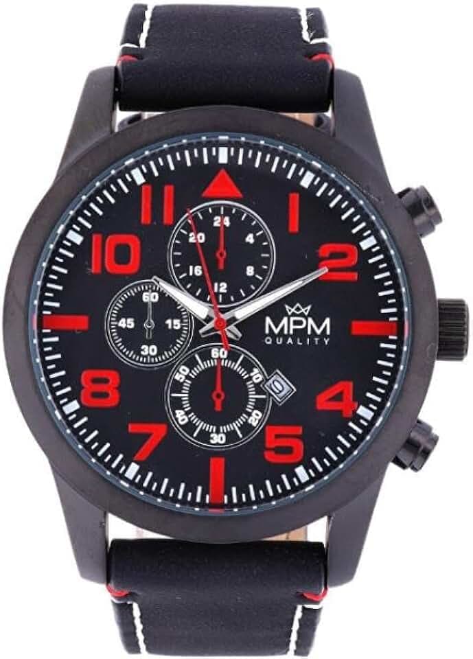 MPM Quality Herren Armbanduhren hPM1091, Silber