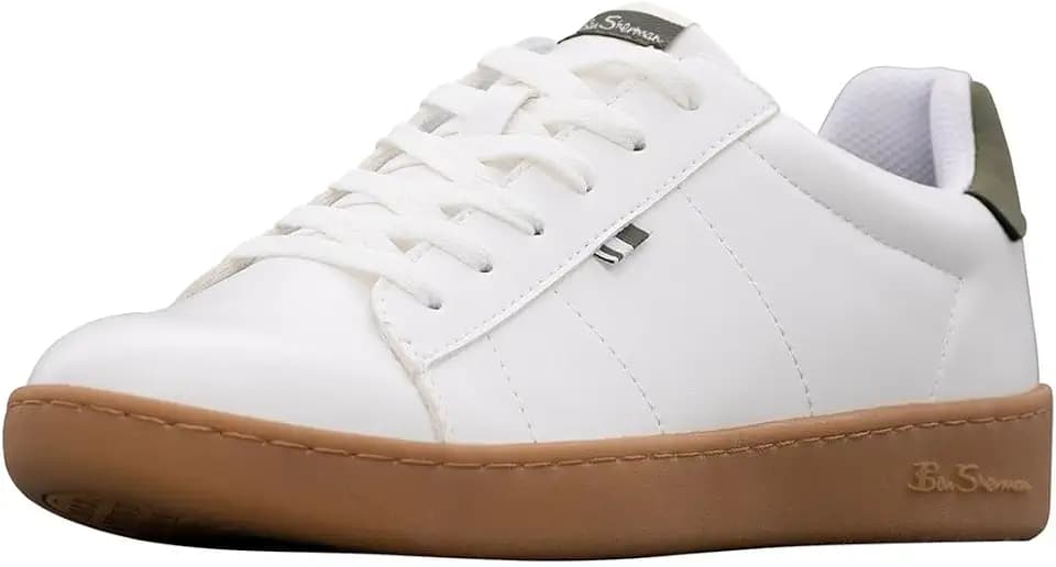 Ben Sherman Mens Hampton Lace Up Sneakers Shoes Casual